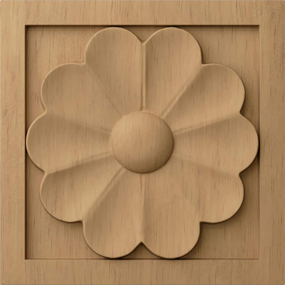 Medium Lindenwood Square Rosette Accent Piece