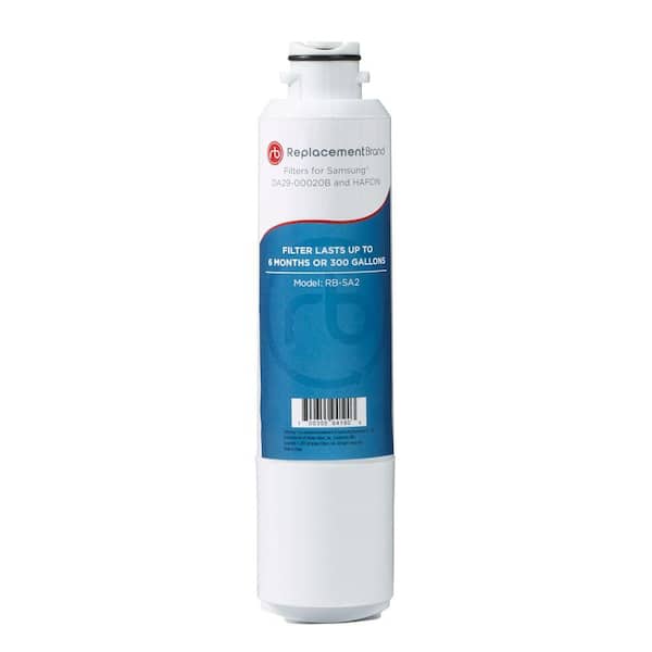 Replacementbrand Samsung Aqua Pure Plus Da29 000b Comparable Refrigerator Water Filter Rb Sa2 The Home Depot