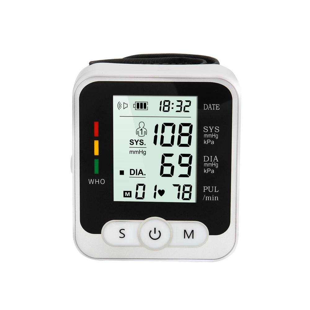 Omron 7 Series Wireless Wrist Blood Pressure Monitor in Black BP6350 - The  Home Depot