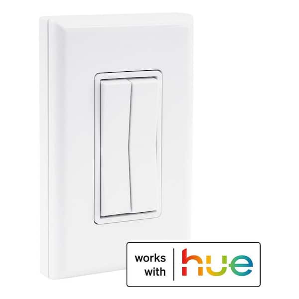 Click for Philips Hue Battery-Free Dimmable Wireless Smart Switch - White