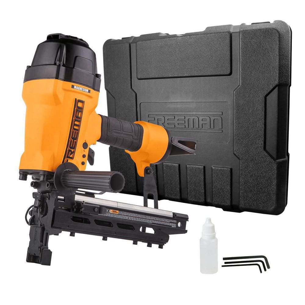2nd Generation Pneumatic 9-Gauge 2 in. Fencing Stapler with Case, T-Handle,