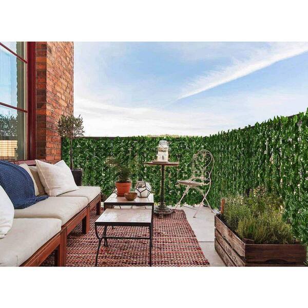 118 x 39 Inch Artificial Ivy Privacy Fence for Fence and Vine Decor