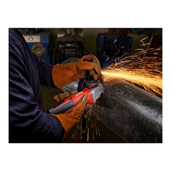 13 Amp 6 in. Small Angle Grinder with Paddle Switch