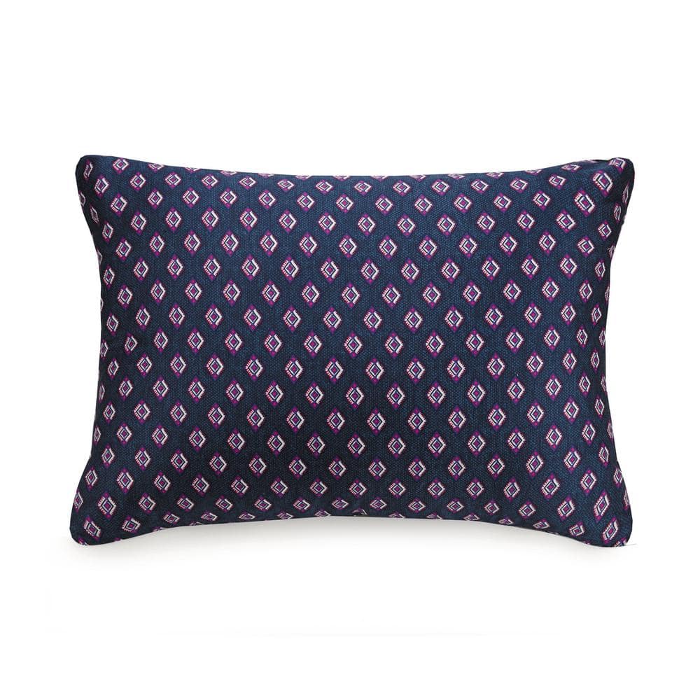 Vera Bradley Sedona Medallion Navy Cotton Standard Sham A074617NYOHE