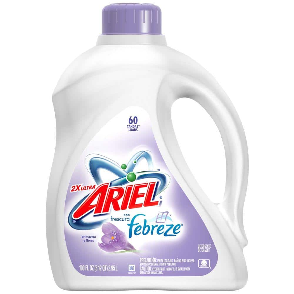 Ariel 100 oz. Spring Renewal Scent Liquid Laundry Detergent With
