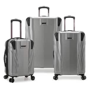 Valley Glen 3-Piece Silver Hardside Spinner Luggage Set