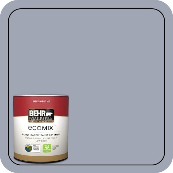 1 qt. #PPU15-11 Great Falls Flat EcoMix Plant-Based Interior Paint & Primer