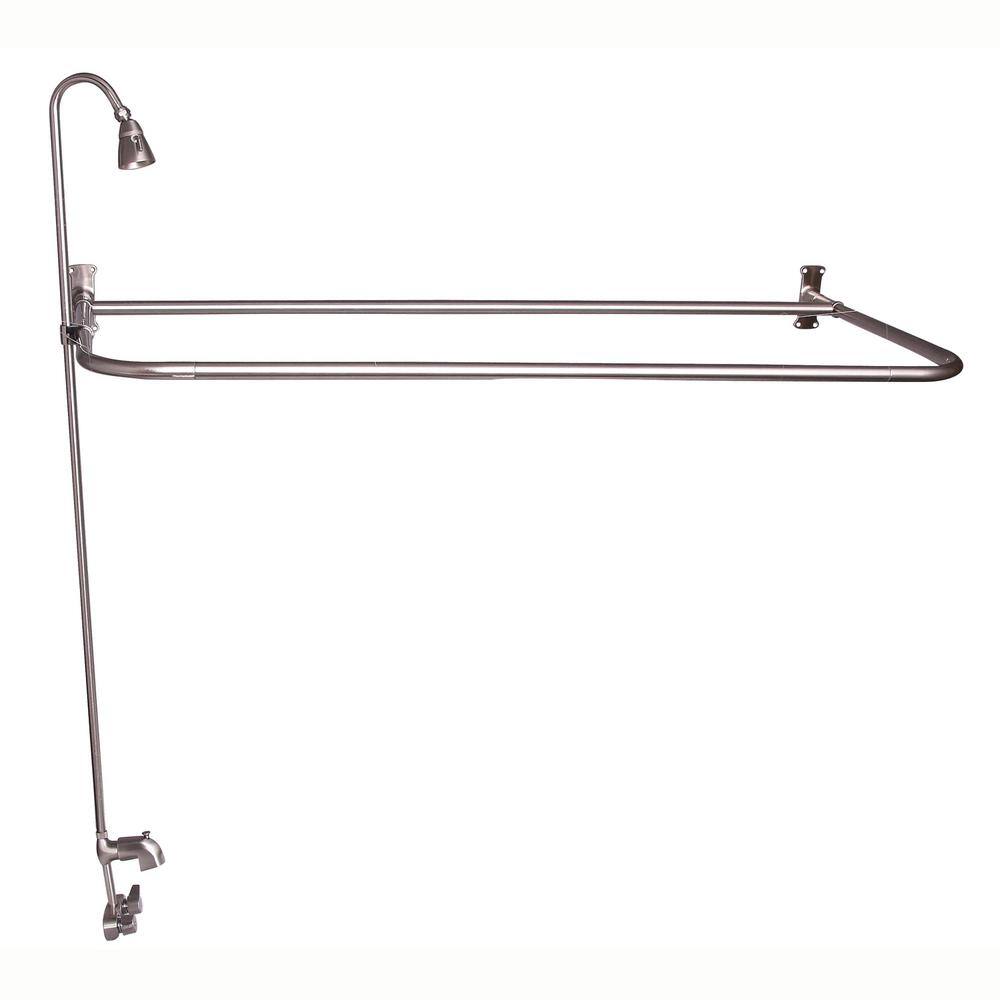 Barclay Products 2-Handle Claw Foot Tub Faucet with Code Spout ...