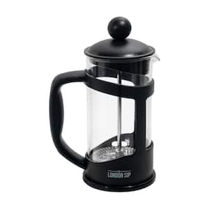 London Sip 1.5 Cup Black French Press Coffee Maker