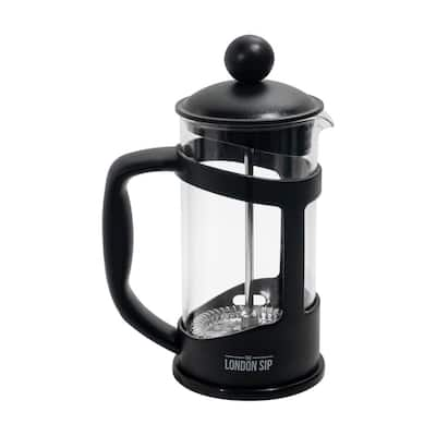 Mr. Coffee 3 Cup Glass and Stainless Steel French Press Coffee Maker in  Purple 985117864M - The Home Depot