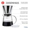 ZASSENHAUS  Worker 6-Cup Glass Coffee Maker, borosilicate glass, 25 fl.  oz. M045048 - The Home Depot