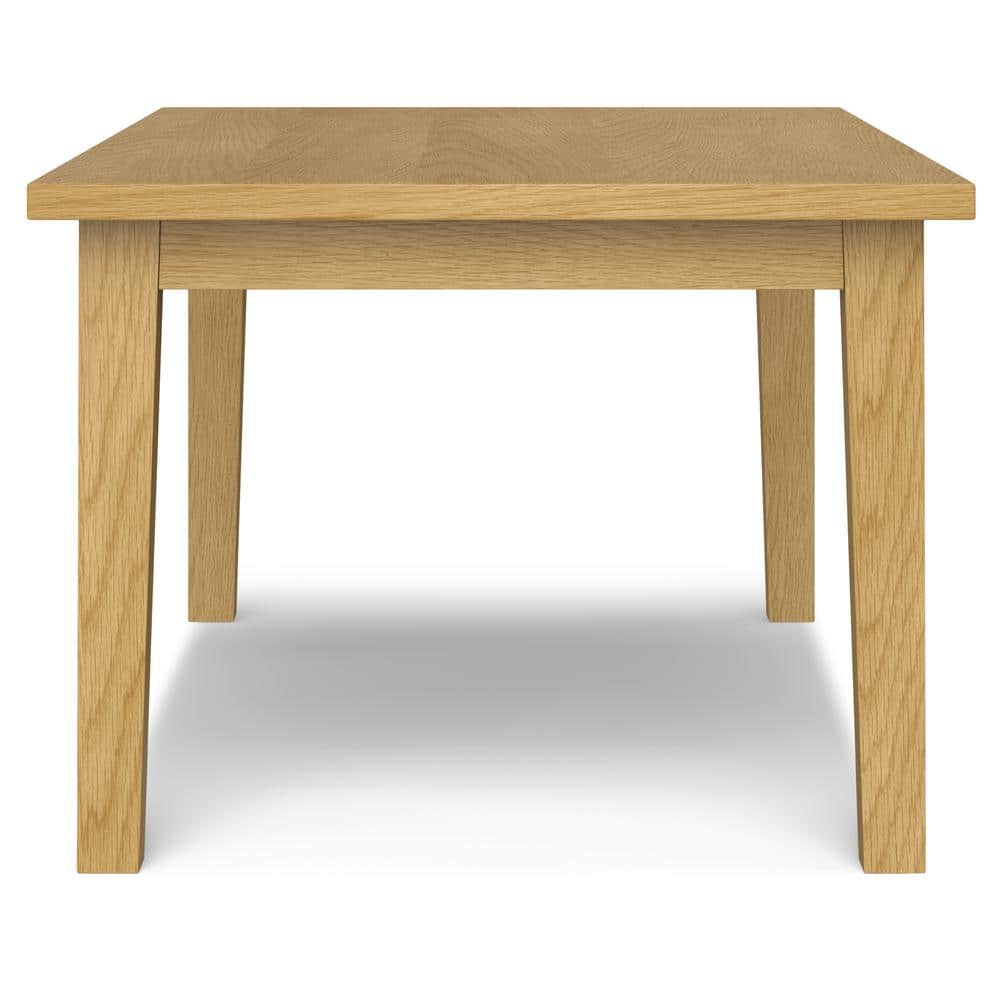 Eastwood 66" Oak Rectangular Contemporary Dining Table