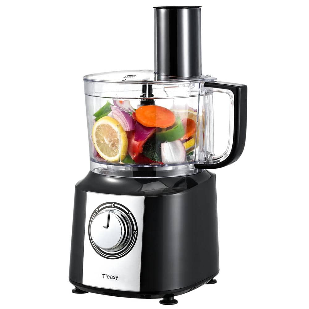 JEREMY CASS 10-Cup 3-Speed Multifunctional Stainless Steel Food Processor