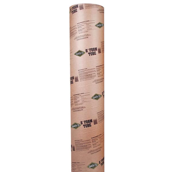 SAKRETE 8 in. x 48 in. Concrete Form Tube