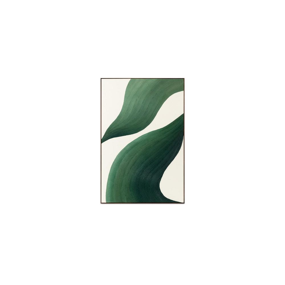 Cordelia Framed Acrylic on Canvas Organic Shapes Art Print 60 in. x 40 in. price history on PriceWatchPro