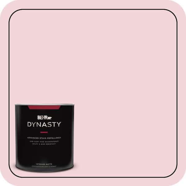BEHR DYNASTY 1 qt. #P140-1 Summer Crush Matte Interior Stain-Blocking Paint & Primer