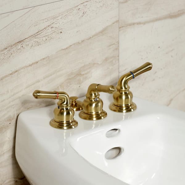 Rubinetto Lux miscelatore bidet in ottone dorato