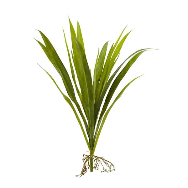 Nearly Natural Indoor 15 in. Grass Artificial Plant (6-Set)
