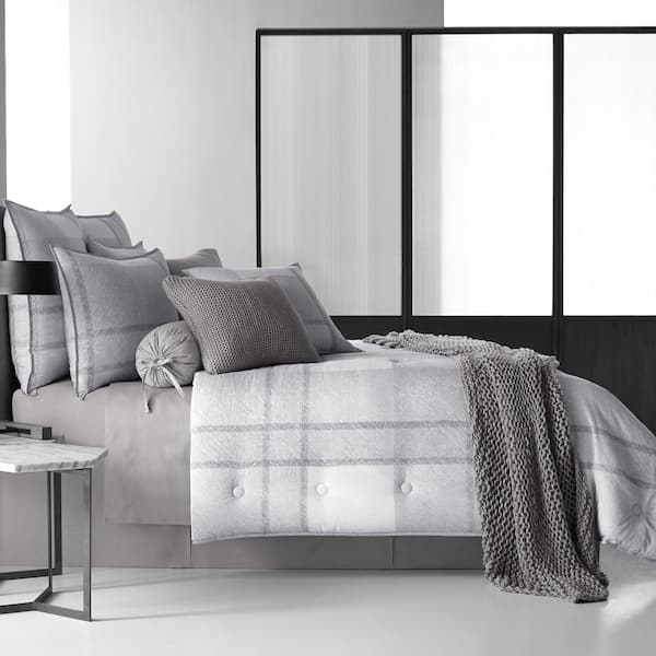 Unbranded Langdon Grey Queen 4Pc. Comforter Set