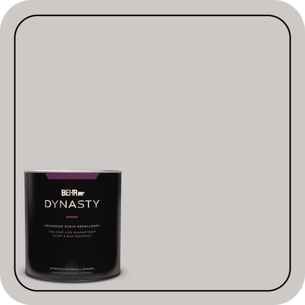 BEHR DYNASTY 1 qt. #PPU26-09 Graycloth Eggshell Enamel Interior Stain-Blocking Paint & Primer