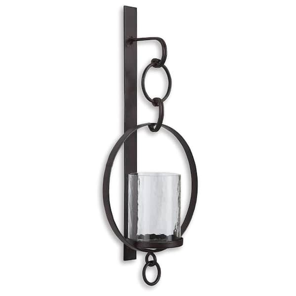 Signature DESIGN BY ASHLEY Ogaleesha Brown Candle Sconce