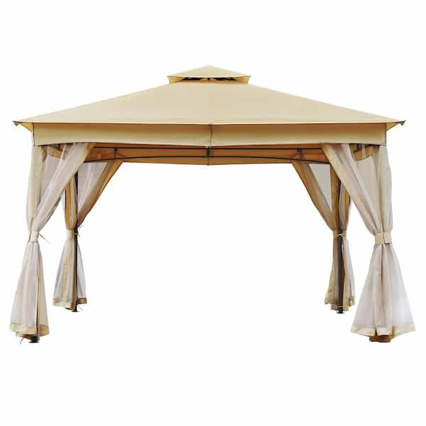 APEX GARDEN Melody II ​ 10 ft. x 12 ft. Gazebo with Mosquito