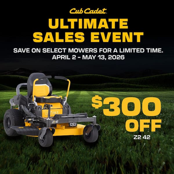 Ultima Z2 42in. Fabricated Deck 21.5HP V-Twin Kawasaki FR Series Engine Dual Hydro Drive Gas Zero Turn Riding Lawn Mower