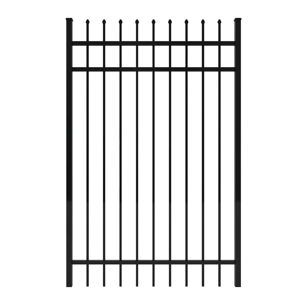Osprey 6 ft. H x 4 ft. W Black Aluminum Pr-Assembled Fence Gate price history on PriceWatchPro