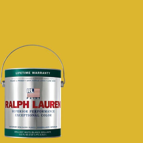 Ralph Lauren 1-gal. Cut Citrine Semi-Gloss Interior Paint