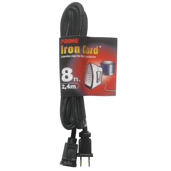 Unbranded 8 ft. 16/2 HPN Black Small Appliance Extension Cord