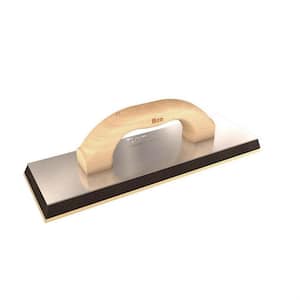 12 in. x 4 in. x 5/8 in. Grout Float with Wood Handle