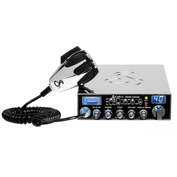 Cobra Chrome Special Edition 40-Channel CB Radio with PA Capability