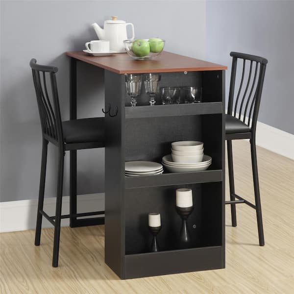 3 piece bar height dining set