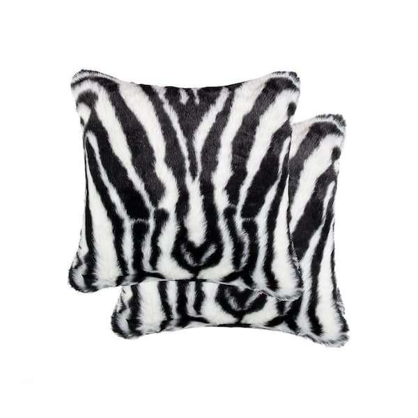 Animal Zebra Colorful Cushion Cover Home Decor Sofa Throw Pillow Case Art 18''