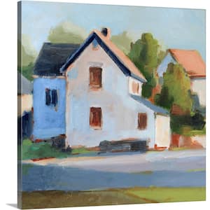 "European Farmhouses II" by Ethan Harper 1-Piece Museum Grade Giclee Unframed Country Art Print 20 in. x 20 in.