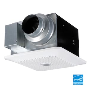 WhisperChoice AutoPick-A-Flow 80/110 CFM Ceiling Bathroom Exhaust Fan with Motion/Humidity Sense and Flex-Z Fast Bracket