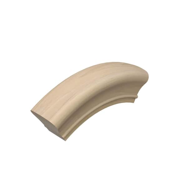 Stair Parts 7013 Unfinished Poplar Over-Easing Handrail Fitting