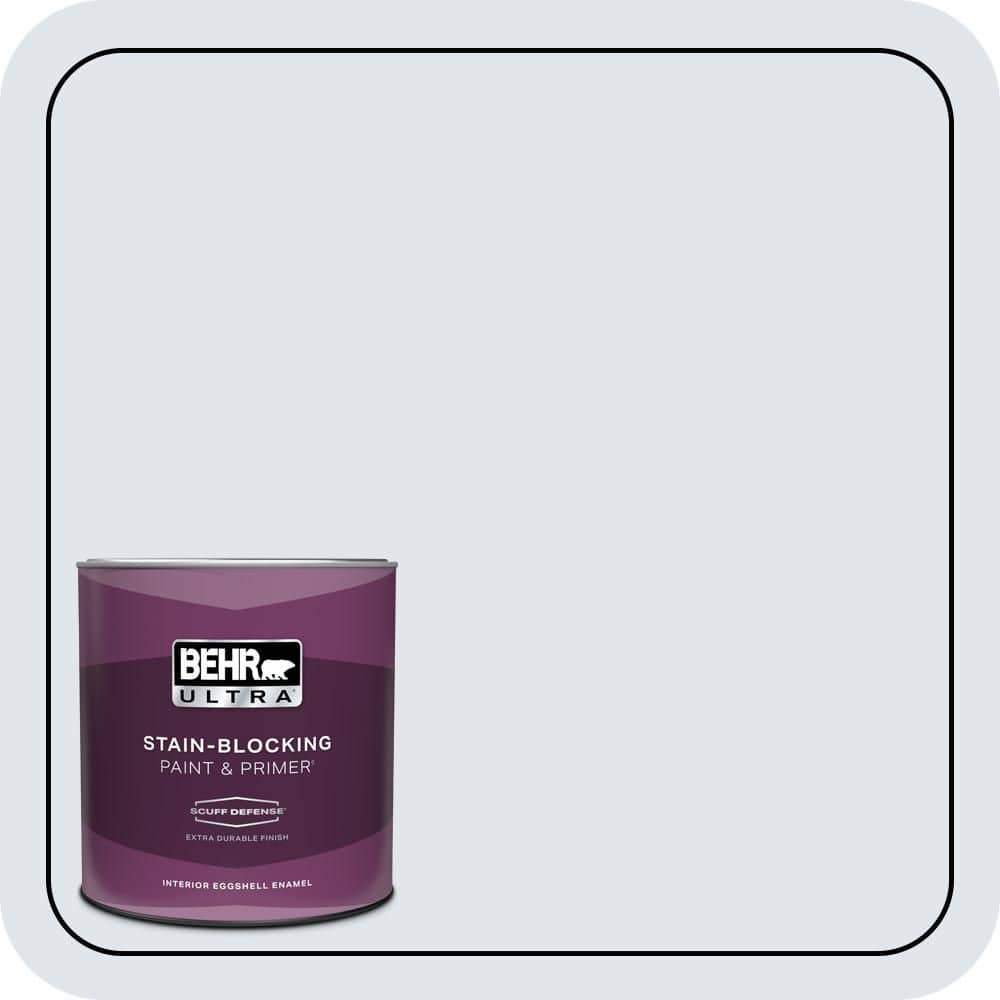 1 qt. #590E-1 Lavender Ice Extra Durable Eggshell Enamel Interior Paint & Primer price history on PriceWatchPro