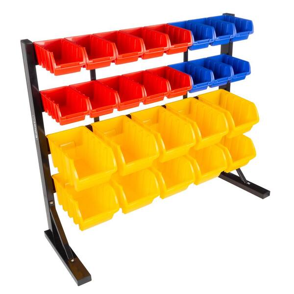 Stalwart 26-Compartment Small Parts Organizer Rack