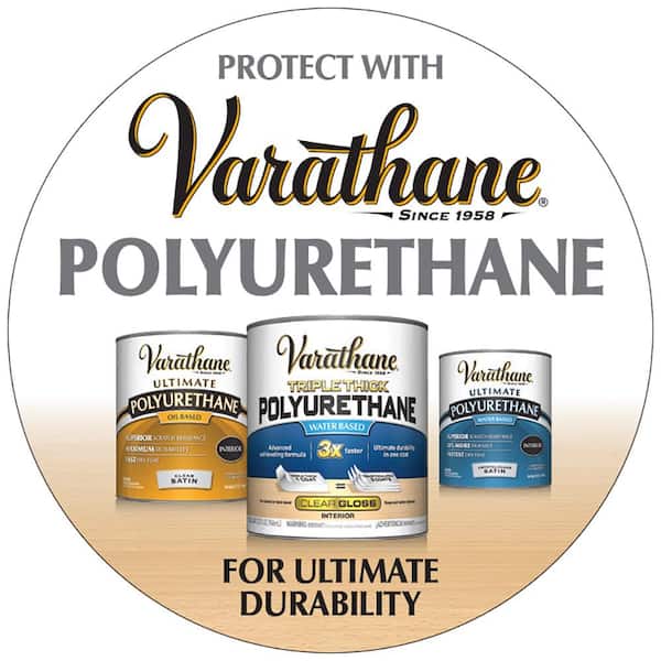 Varathane 241411H Premium Wood Stain, Quart, Black Cherry