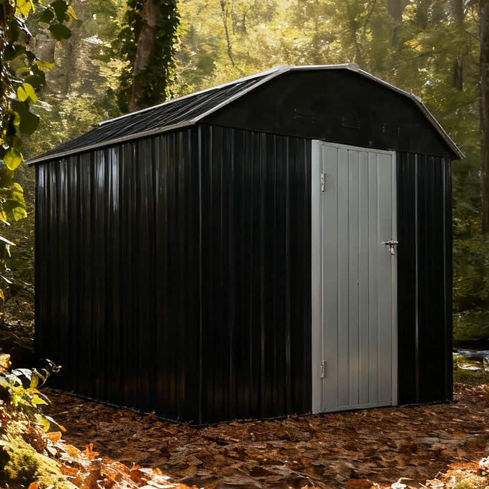 10 ft. x 12 ft. Metal Shed with Double Door (120 sq. ft. ) price history on PriceWatchPro