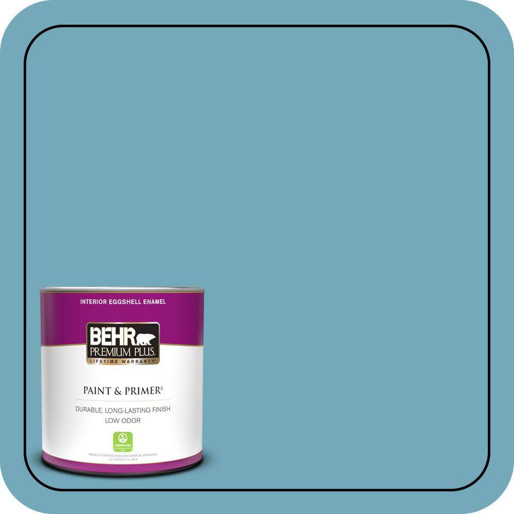 1 qt. #S460-4 Snowboard Eggshell Enamel Low Odor Interior Paint & Primer price history on PriceWatchPro
