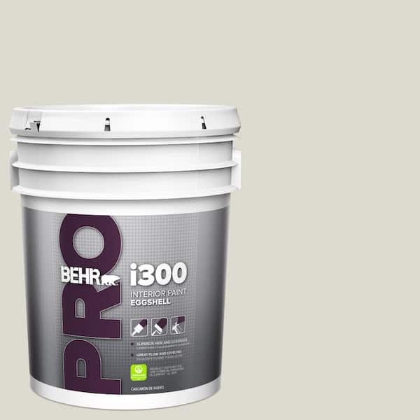 5 gal. #790C-2 Silver Drop Eggshell Interior Paint