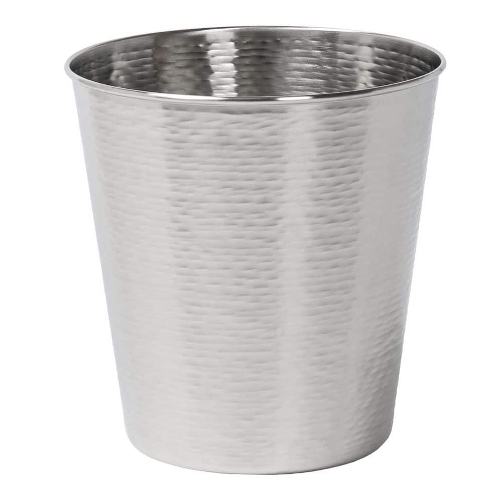 Remi Modern Classic Textured Steel 2 Gal. Wastebasket, Brushed Steel price history on PriceWatchPro