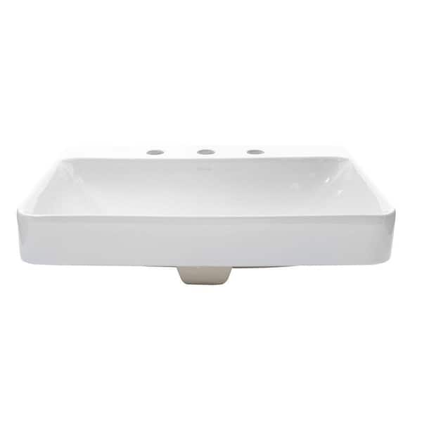 Have a question about KOHLER Vox Vitreous China Vessel Sink