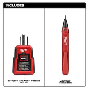 Non-Contact Voltage and GFCI Receptacle Premium Test Kit