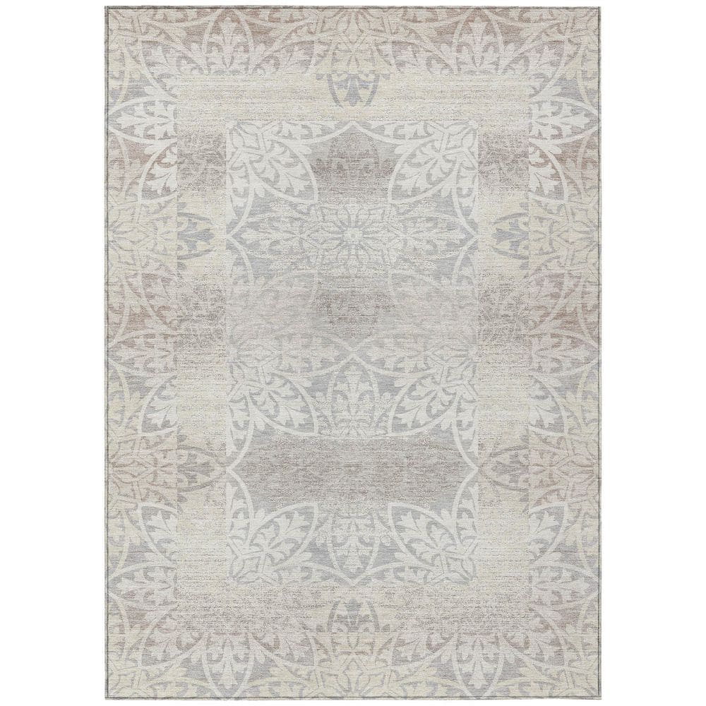 Chantille Machine Washable Indoor/Outdoor Abstract ACN2916 Ivory 8 ft. x 10 ft. Area Rug price history on PriceWatchPro