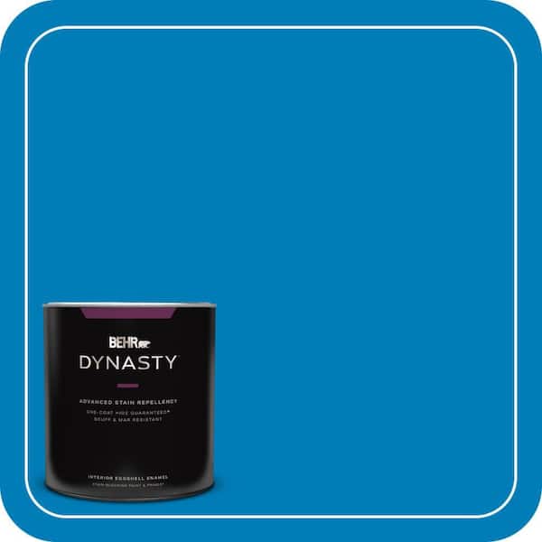 BEHR DYNASTY 1 qt. #S-G-550 Artesian Water Eggshell Enamel Interior Stain-Blocking Paint and Primer
