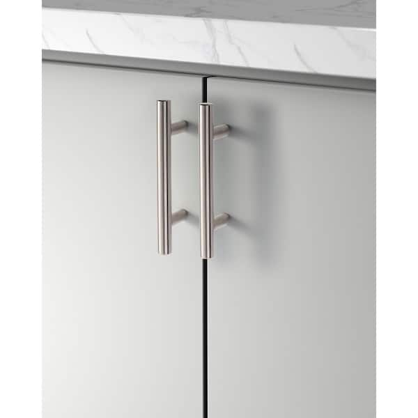 3-3/4 in. Center-to-Center Hollow Stainless Steel Cabinet Pull (Set of 25) 3-3/4 in. Center-to-Center Hollow Stainless Steel Cabinet Pull (Set of 25)