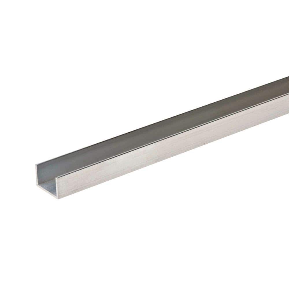 1 meter H-profile H-Bar Aluminum Anodised Channel H Shape Section Bar 